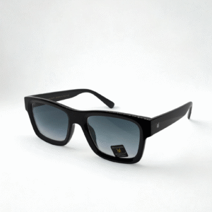 Velocity Black Rectangular Sunglasses