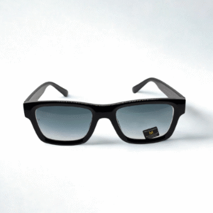 Velocity Black Rectangular Sunglasses