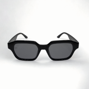 Classic Black Rectangular Sunglasses