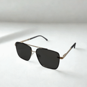 Aviator-Style Gradient Lens Sunglasses