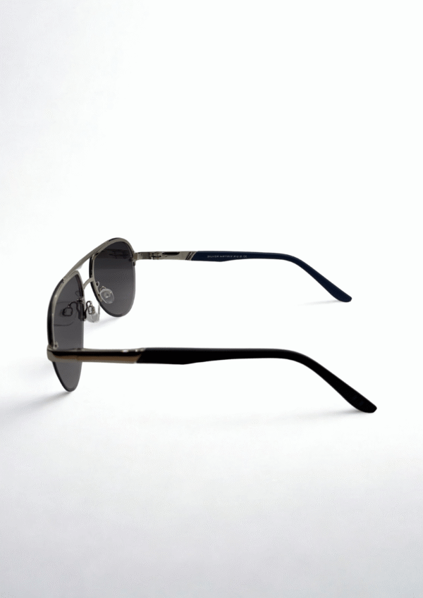 Metal Double‑Bridge Aviator Sunglasses - Image 7