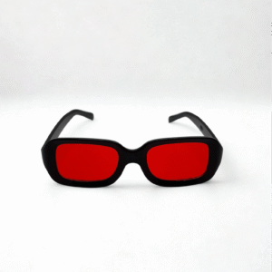CrimsonPop Rectangle Sunglasses