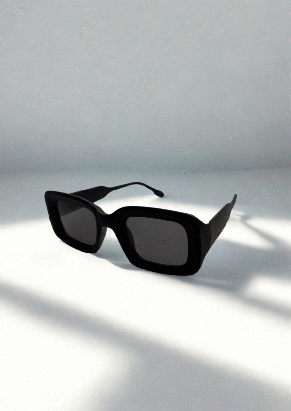 VelvetEdge Rectangle Sunglasses