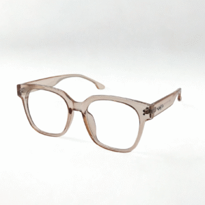 Brown Square Frame Glasses