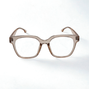 Brown Square Frame Glasses