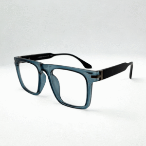 Dual-Tone Blue & Black Eyeglasses error