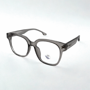 Gray Square Eyeglasses