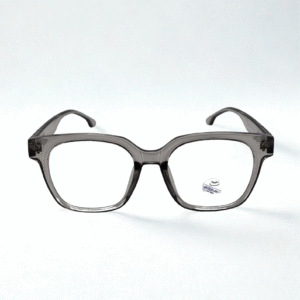 Gray Square Eyeglasses