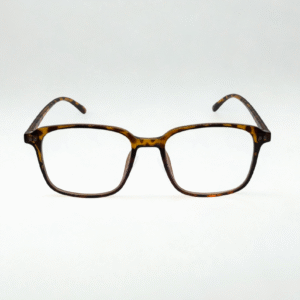 TortoiseShell Retro Square Eyeglasses
